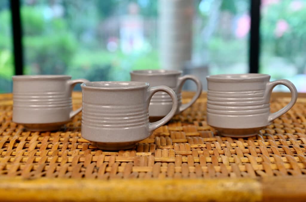 Buy Handmade Ceramic teacups Online at ₹ 780 Set of 4